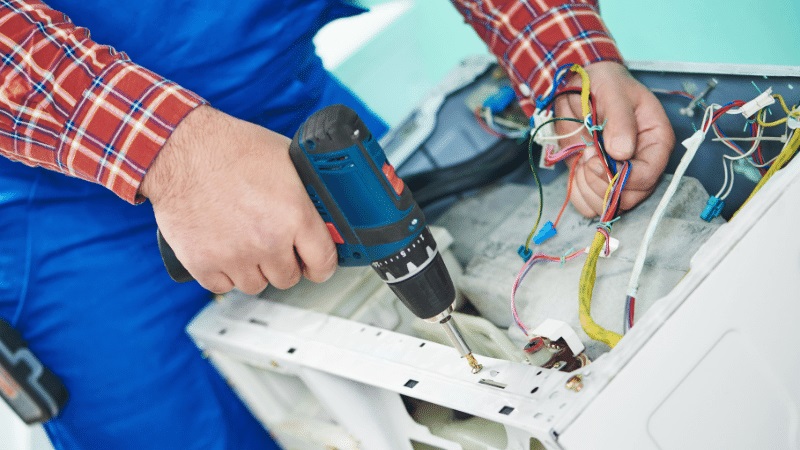 Ahmetli Gorenje Gorenje çamaşır makinesi kart tamiri – Su almama arızası orijinal parça ile giderildi. - Teknik servis örneği